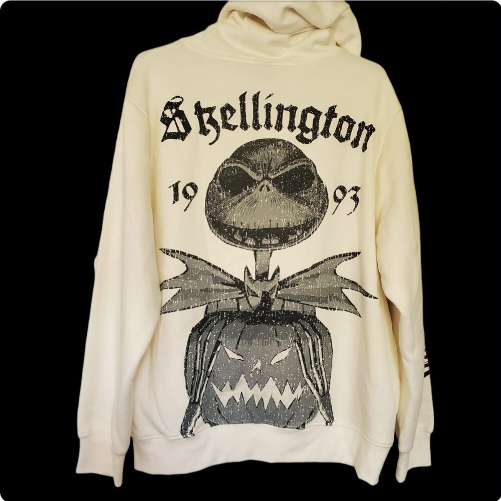Disney Nightmare Before Christmas Skellington Pullover Hoodie - 2XL - NWT - Picture 5 of 5